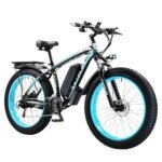 KETELES Electric Bike for Fathers, 1000W Motor 26 Inch Fat Tire Mountain Ebike, 28 MPH 13AH 48V Battery Bicycle 21 Speed Electric Dirt E Bikes