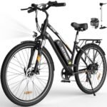 Electric Bike for Adults 28" E Bike with 500W Motor 36V 15AH Removable Battery Electric Bicycles Range 35-75 Mile with 7 Gears, UL2849 Certified