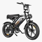 V20 Electric Bike for Adults, 28 MPH Top Speed 48V 15.6/18. 2Ah Removable Battery Ebike, 1000/1500W Motor 20 "Fat Tire Electric Dirt Bike, Hydraulic Brake Electric Motorcycle