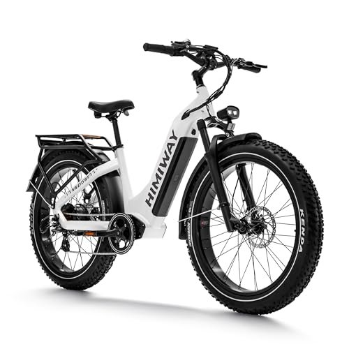 Version 1.0.0 Himiway Zebra D5 26"x4" Electric Bike, 80Miles Range 48V 20Ah Battery 750W Ebike, 400LBS Payload, 25MPH, 7 Speed - Image 1