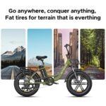 ENGWE 960W Electric Bike for Adults, L20 20''×4.0''Fat Tire Electric Bicycle 48V 13Ah Removable Battery Max Range 87Miles & 25MPH - Image 3