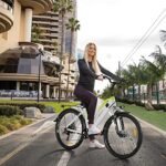 Electric Bike for Adults, 26" ebike Certified by UL, Rohs TüV, 7 Speed Gears, with 350W Motor, 20MPH Electric Bicycle, Snow Beach Mountain E-Bike (LCD-WhiteGreen) - Image 2