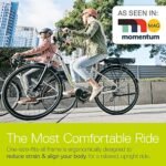 Electric Bike, Delta Cycle rDrive Ebike - 396Wh Lithium-Ion Battery, 55 Miles On A Single Charge - 7 Speed Shimano Gear System, Front & Rear V-Brakes - Safety Lights, Storage Rack & Kickstand - Image 4