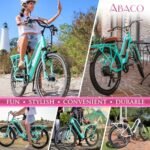 Elevate Electric Bike for Adults - 60 Mile E Bike 20MPH Throttle 48V E-Bike - Commuter Bike Beach Cruiser Ebike Adult Electric Bicycles for Men & Women - Image 2