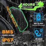 Electric Bike for Adults, NexusRider 2000W Dual Motor 35 MPH 48V 22.4Ah 7 Speed 26" Fat Tire MTB, Switchable RWD/AWD Ebike, Hydraulic Brakes, Full Suspension - Image 3