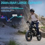 Ebikes for Adults Fat Tire Ebike 2400w/1200w Dual Motor/Single Motor Equipped with 48v/40ah Or 48v/30ah Dual Lithium Battery Electric Bike - Image 6