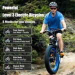 Ebikes Dual Motor, Electric Bike for Adults, 2000w Fat Tire Ebike 35mph Dual Motor Electric Bike with Removable 48v, All Terrain Ebikes for Adults, Full Suspension 26" Awd E Bike 22.4ah Battery - Image 4