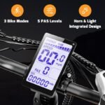 A2 Folding Electric Bike, 20'' Fat Tire Electric Bike with 750W Motor, 48V Removable Battery, 28MPH Max Speed, 45 Mile Range, Step-Through Frame and 7-Speed,2PCS - Image 5