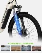 VEEFA X2 Electric Bike for Adults 27.5” Ebike 20Mph Power by 750W Peak Motor 80 Miles Max Range by 48V Built-in Removable Battery, 5 Pedal-Assist Levels, E Bike Suitable for Commuting - Image 4