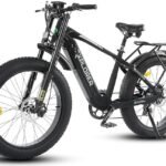 ECOTRIC Explorer Electric Bike Ebike Mountain Bicycle 26" 750W Motor 48V 13AH Lithium Battery Fat Tire 40MPH Full Suspension Throttle & Pedal Assist for Adults - 90% Pre-Assembled