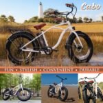 Elevate Electric Bike for Adults - 60 Mile E Bike 20MPH Throttle 48V E-Bike - Commuter Bike Beach Cruiser Ebike Adult Electric Bicycles for Men & Women - Image 2
