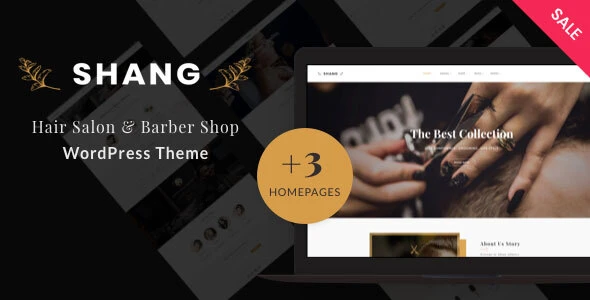Shang – Hair Salon & Barber Shop WordPress theme